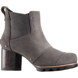 SOREL Addington Chelsea Gray Suede Casual Boot